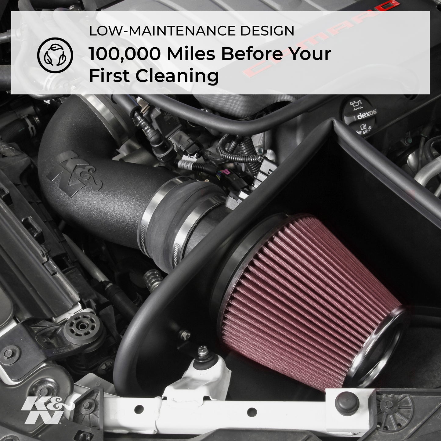 09-10 Dodge Ram 1500 Pickup V8-5.7L Aircharger Performance Intake Fits Select: 19-21 Ram 1500 Classic, 13-18 Ram 2500