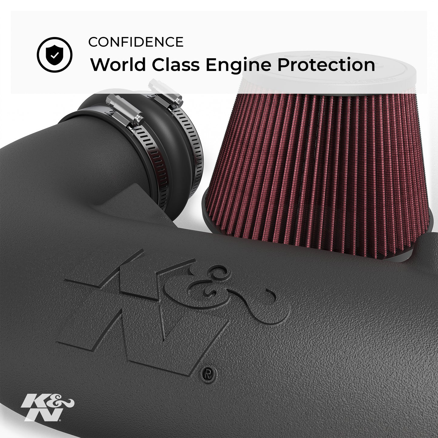 09-10 Dodge Ram 1500 Pickup V8-5.7L Aircharger Performance Intake Fits Select: 19-21 Ram 1500 Classic, 13-18 Ram 2500