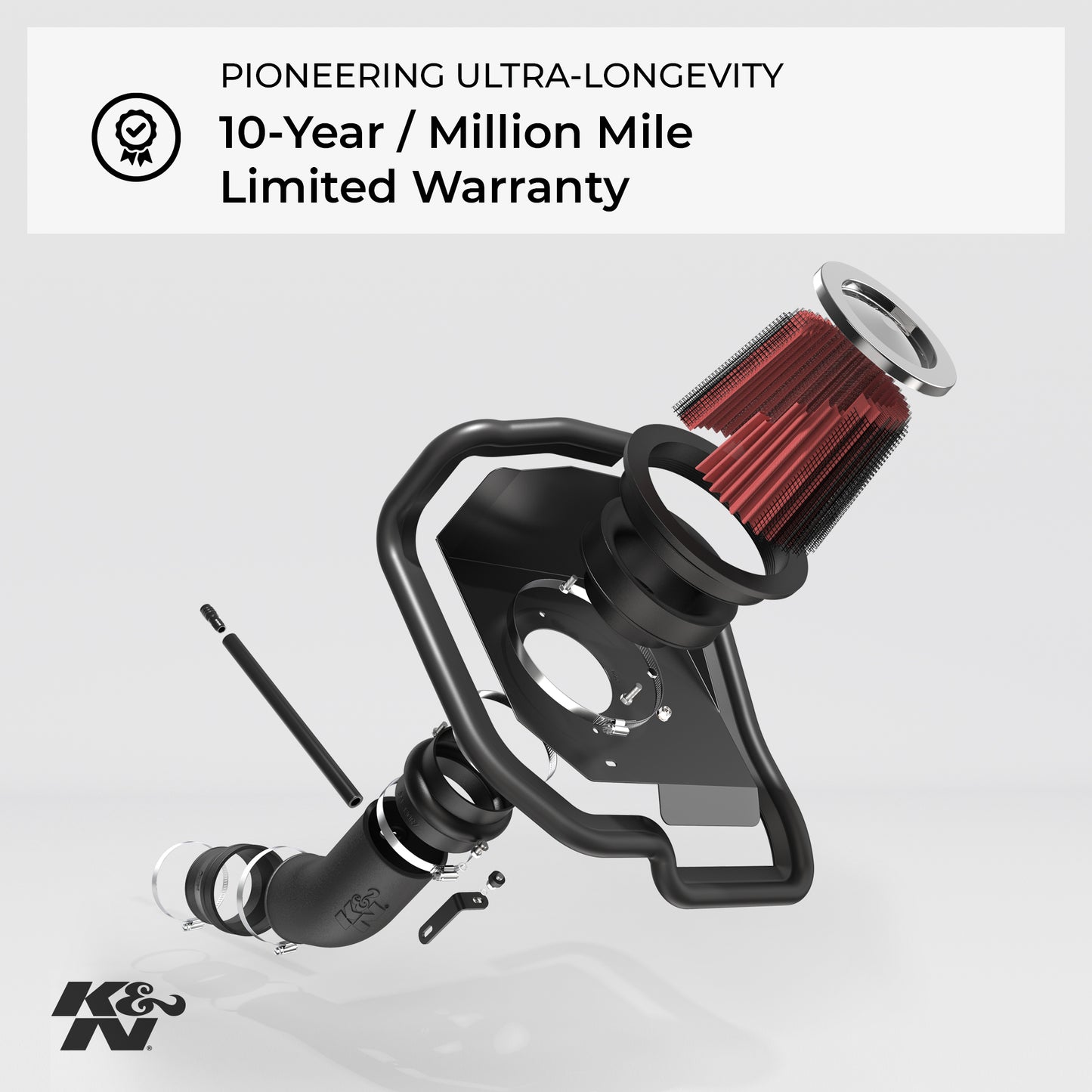 09-10 Dodge Ram 1500 Pickup V8-5.7L Aircharger Performance Intake Fits Select: 19-21 Ram 1500 Classic, 13-18 Ram 2500